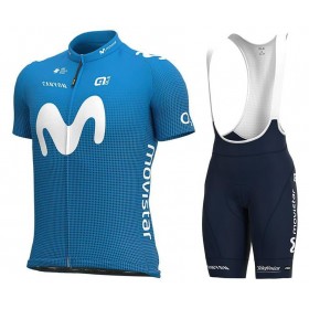 Cykeltøj + Cykelshorts 2021 Movistar Team N001